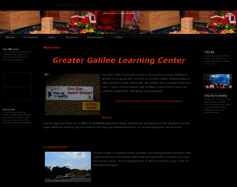 Greatergalileelearningcenter.com thumbnail