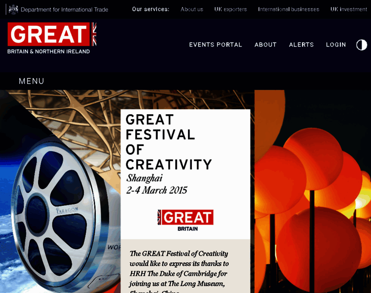 Greatfestivalofcreativity.co.uk thumbnail