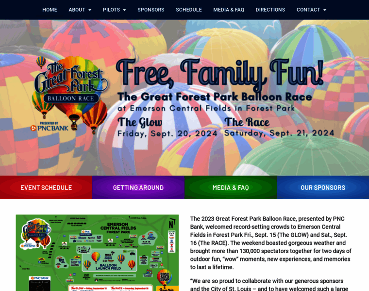 Greatforestparkballoonrace.com thumbnail