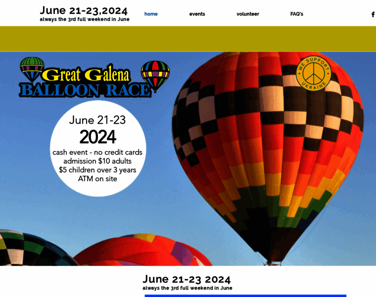 Greatgalenaballoonrace.com thumbnail