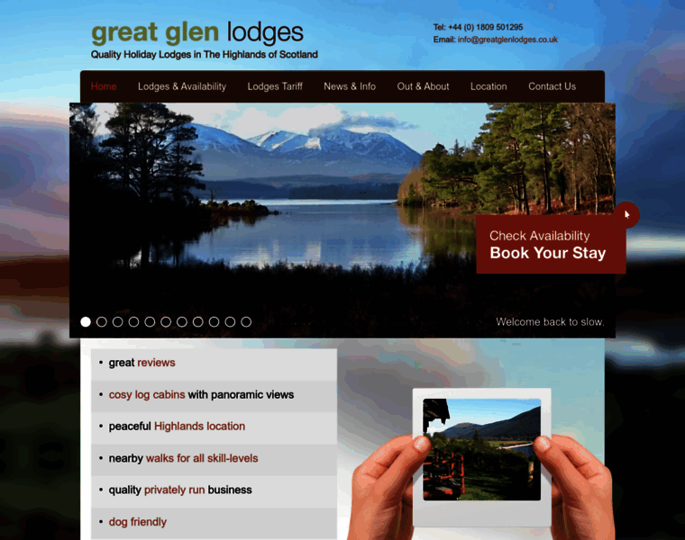 Greatglenlodges.co.uk thumbnail