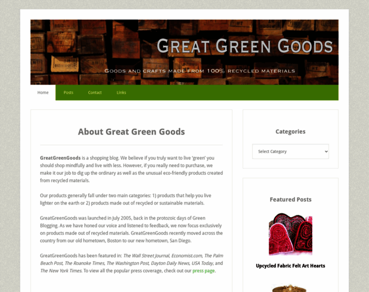 Greatgreengoods.com thumbnail