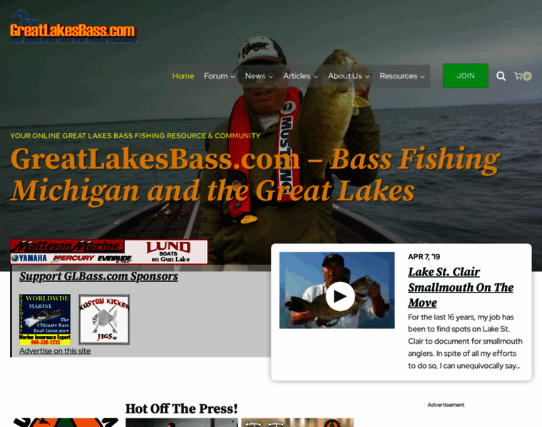 Greatlakesbass.com thumbnail