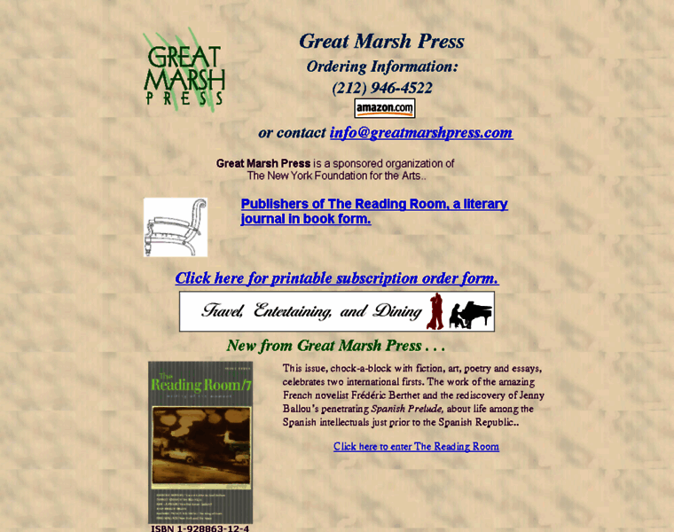 Greatmarshpress.com thumbnail