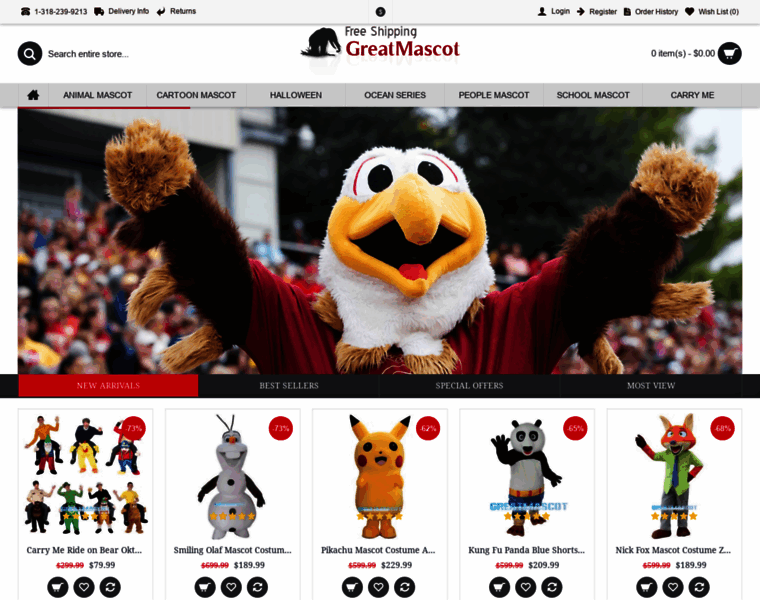Greatmascot.com thumbnail
