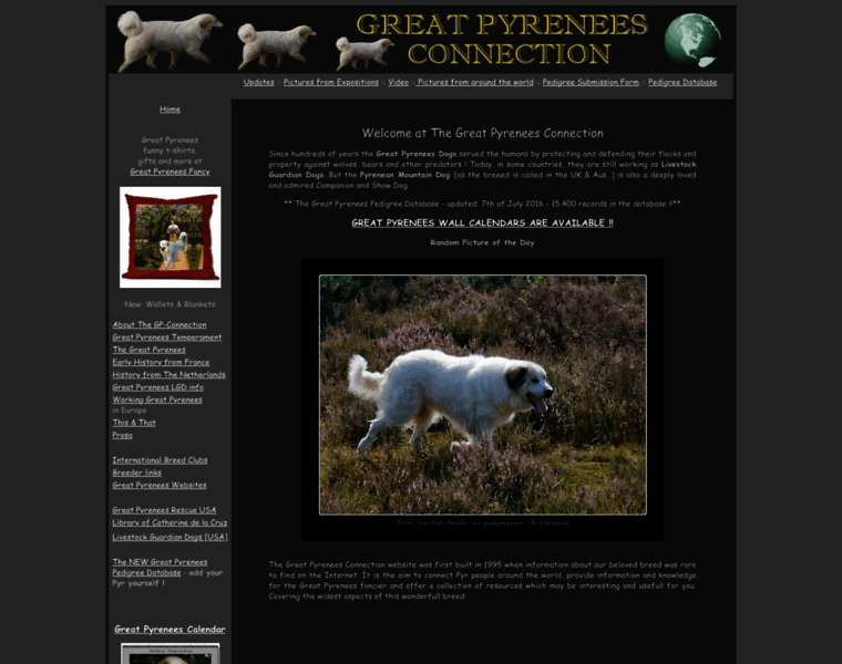 Greatpyrenees.com thumbnail