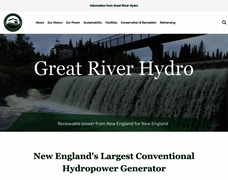 Greatriverhydro-relicensing.com thumbnail