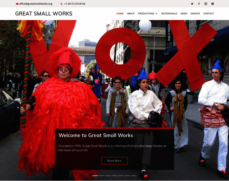 Greatsmallworks.org thumbnail