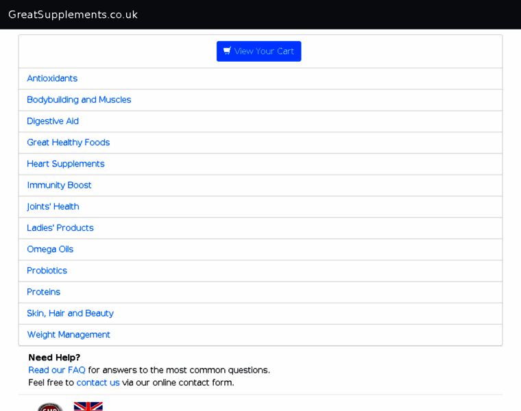 Greatsupplements.co.uk thumbnail