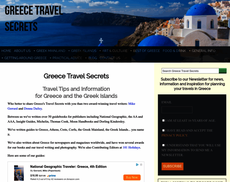 Greece-travel-secrets.com thumbnail