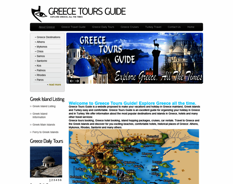 Greecetoursguide.com thumbnail
