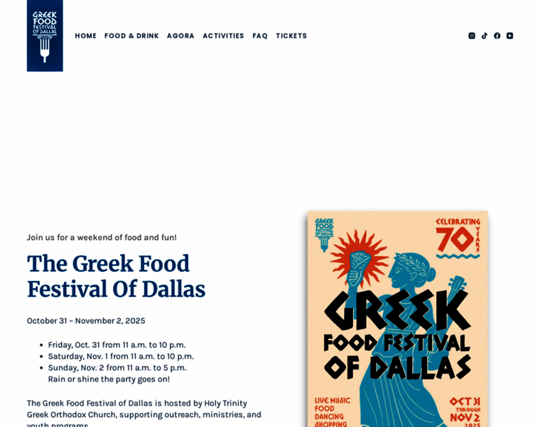 Greekfestivalofdallas.com thumbnail