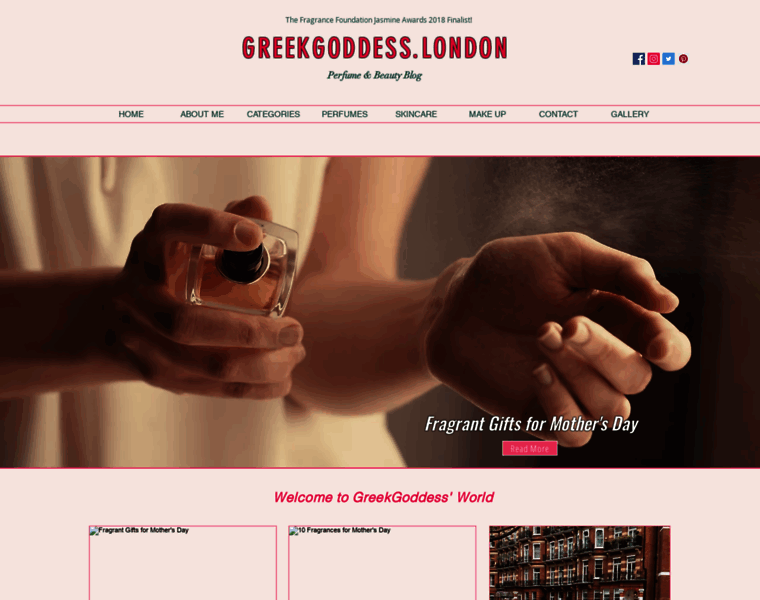 Greekgoddess.london thumbnail