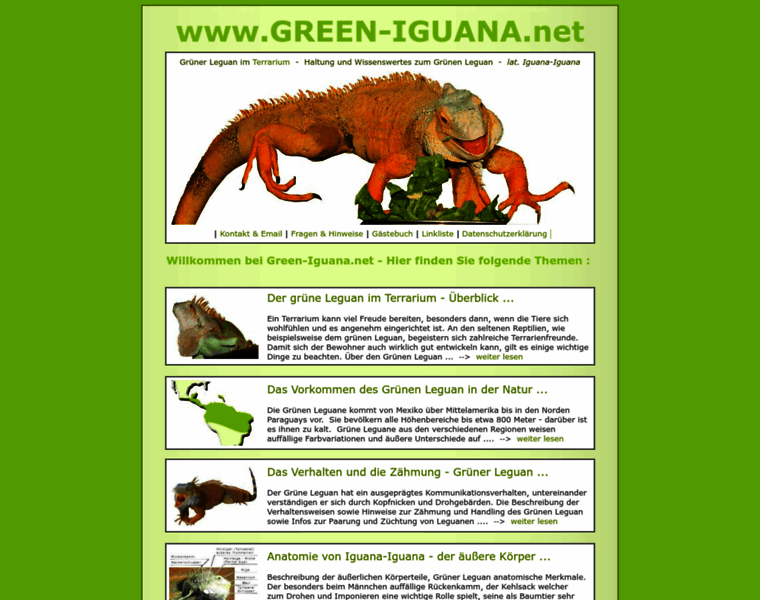 Green-iguana.net thumbnail