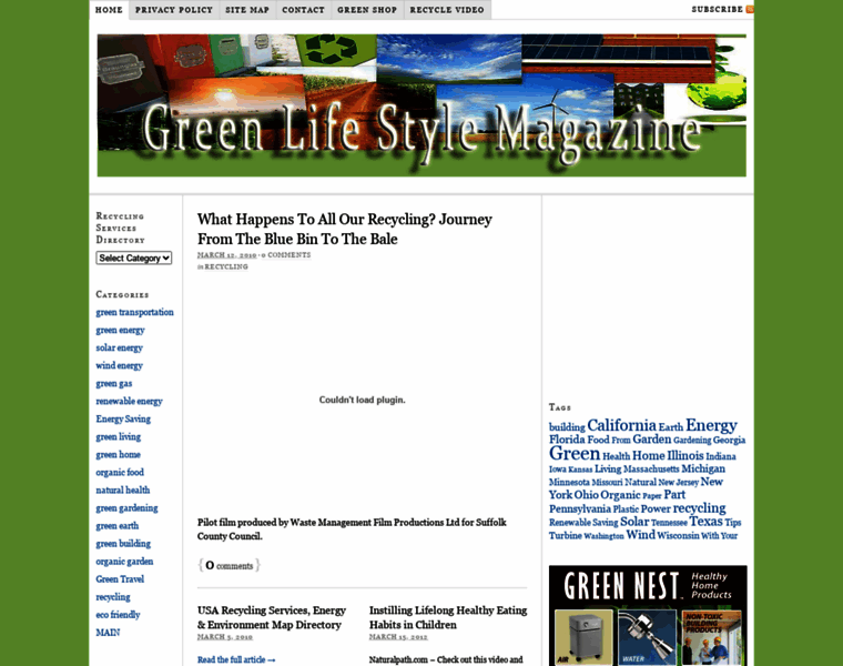 Green-life-magazine.com thumbnail