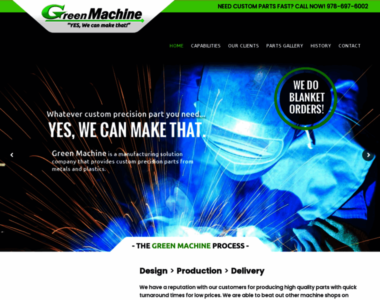 Green-machine-company.com thumbnail