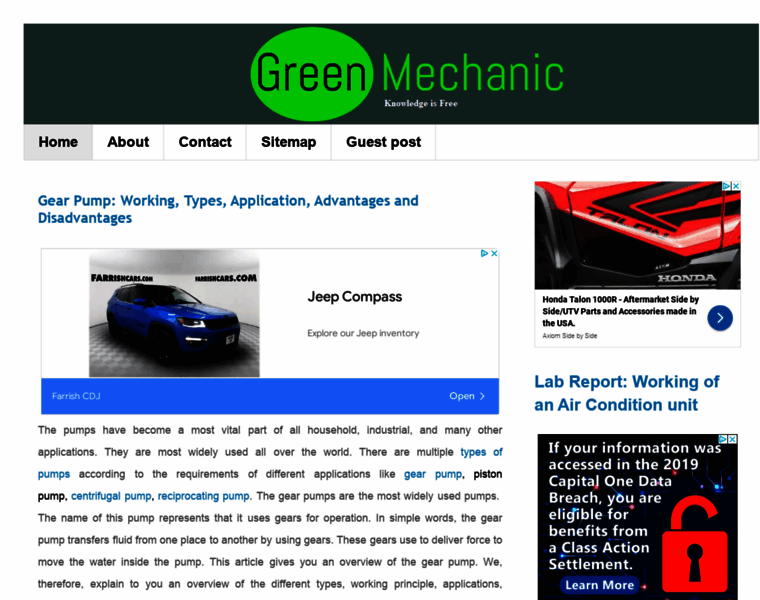 Green-mechanic.com thumbnail