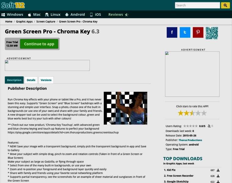 Green-screen-pro-chroma-key.soft112.com thumbnail