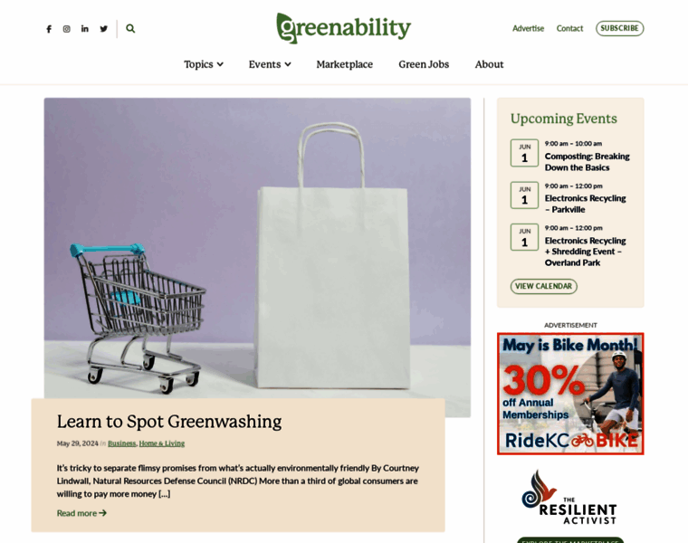 Greenabilitymagazine.com thumbnail