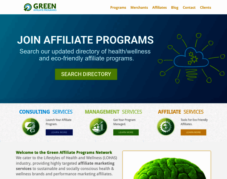 Greenaffiliateprograms.net thumbnail