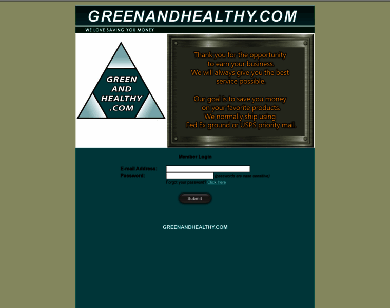 Greenandhealthy.com thumbnail