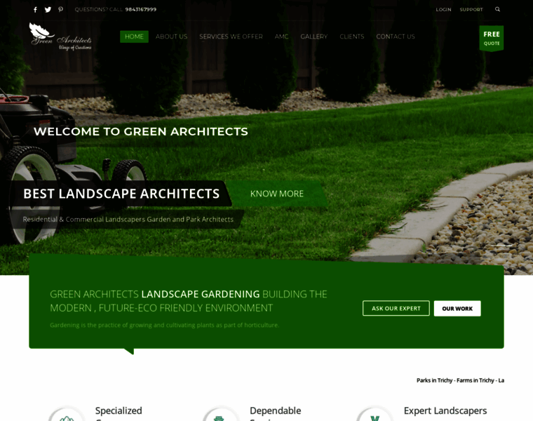 Greenarchitects.in thumbnail