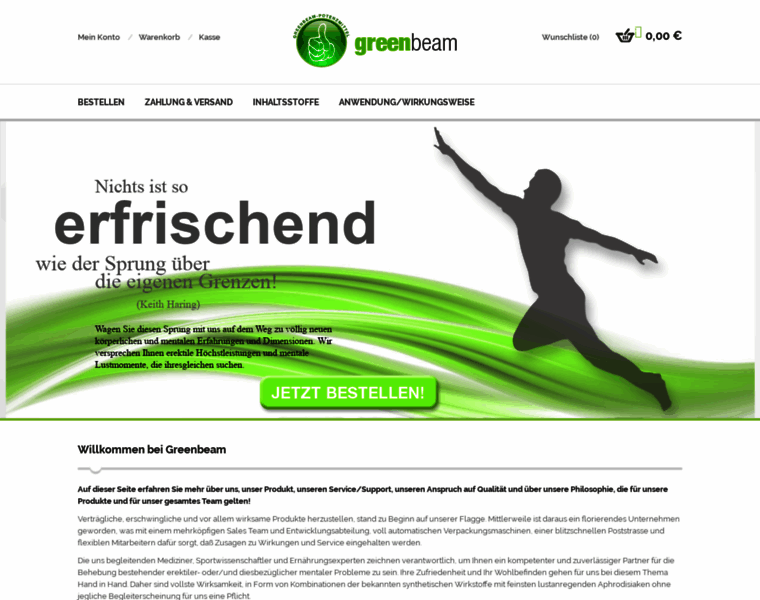 Greenbeam-potenzmittel.com thumbnail