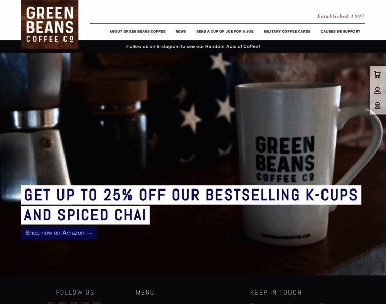 Greenbeanscoffee.com thumbnail