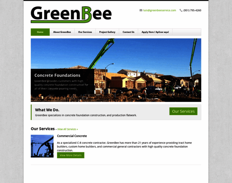 Greenbeeservice.com thumbnail