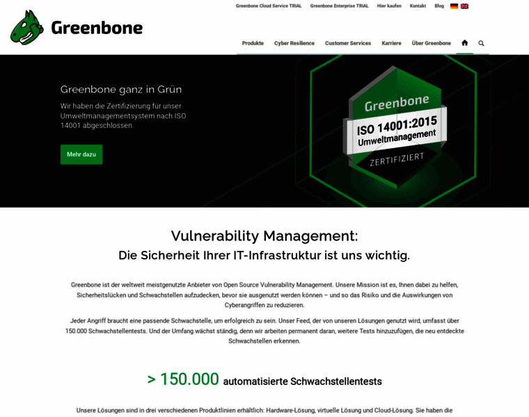 Greenbone.net thumbnail