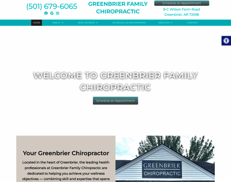Greenbrierchiropractic.com thumbnail