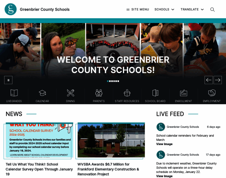 Greenbriercountyschools.org thumbnail