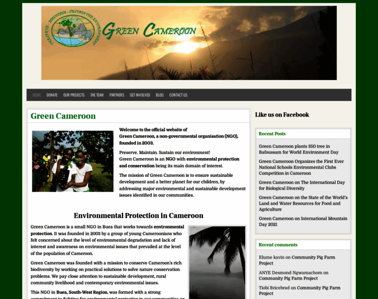 Greencameroon.org thumbnail