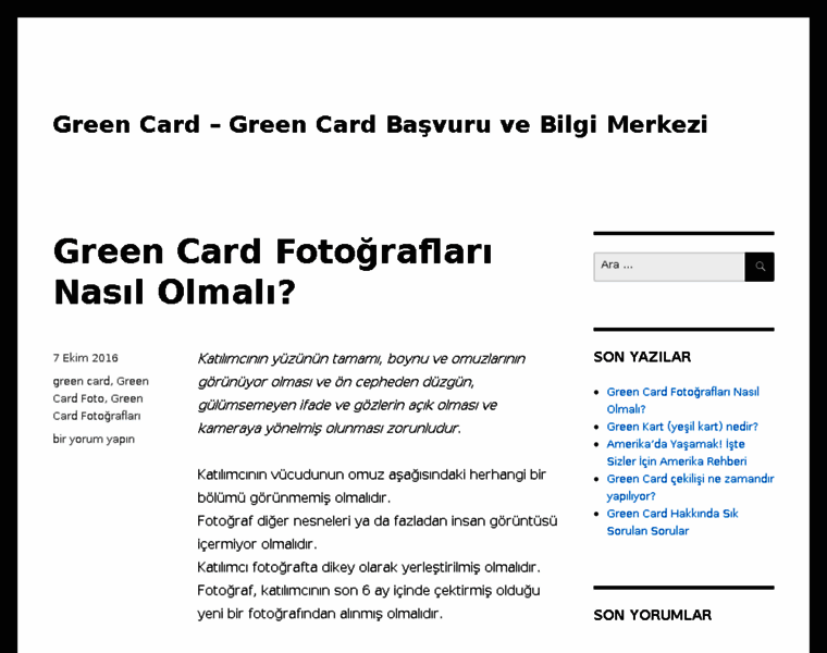 Greencard.web.tr thumbnail
