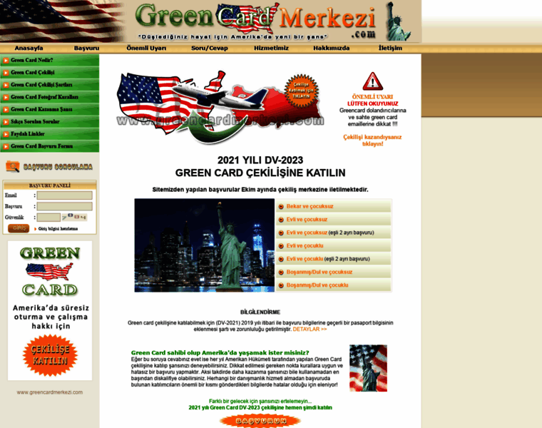 Greencardmerkezi.com thumbnail