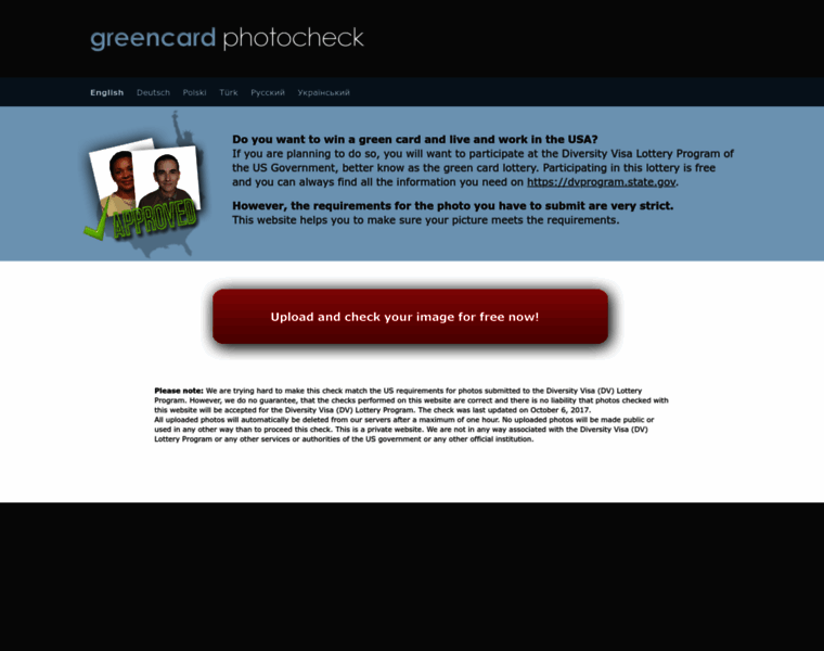 Greencardphotocheck.com thumbnail