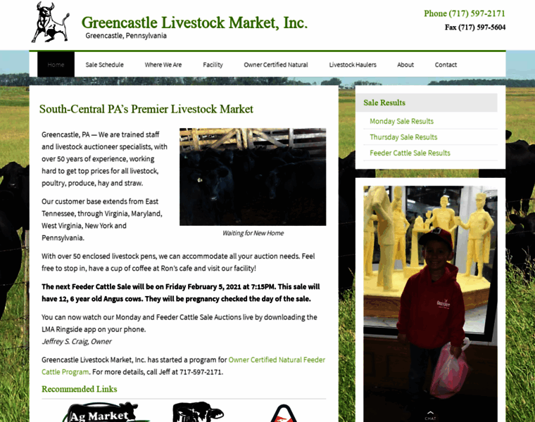 Greencastlelivestock.com thumbnail