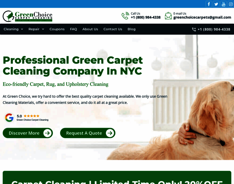 Greenchoicecarpet.com thumbnail
