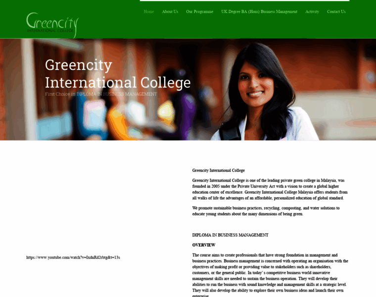 Greencity.edu.my thumbnail