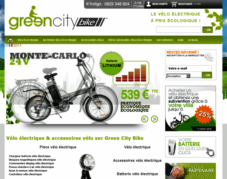 Greencitybike.com thumbnail