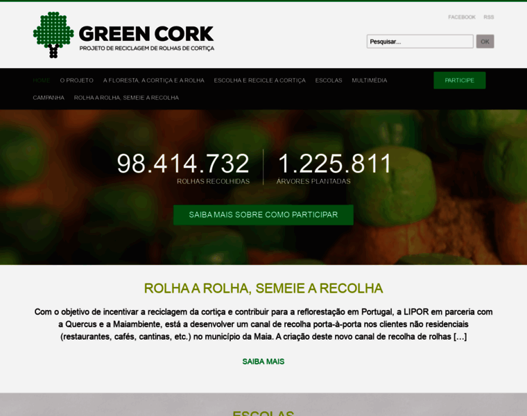 Greencork.org thumbnail