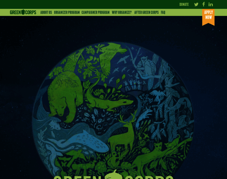 Greencorps.org thumbnail