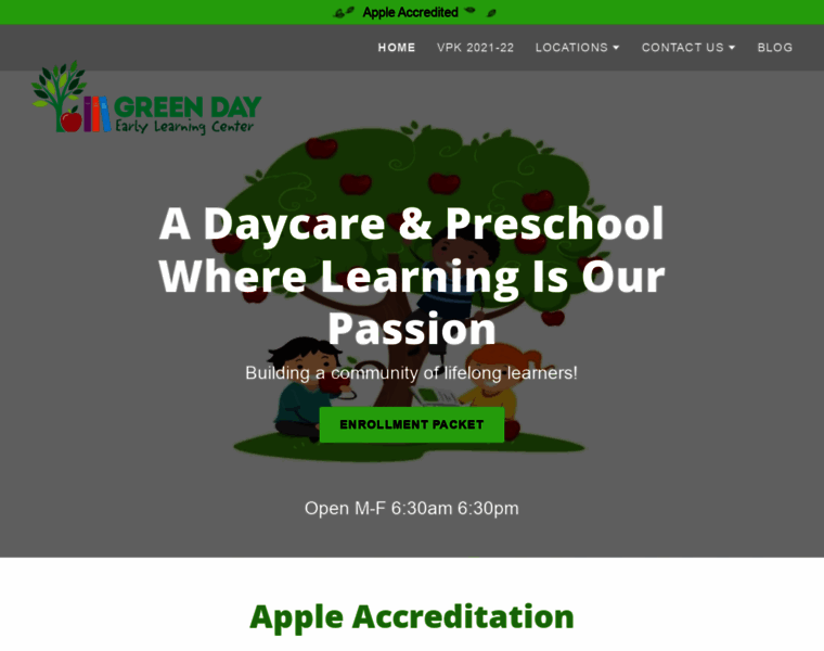 Greendayearlylearning.com thumbnail