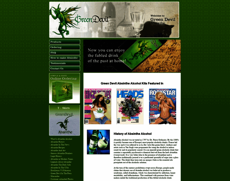 Greendevil.com thumbnail