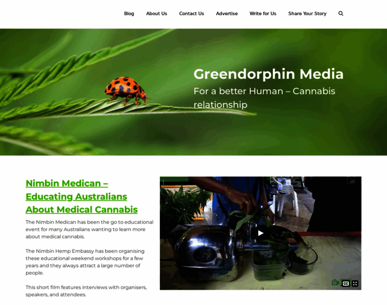 Greendorphin.com thumbnail
