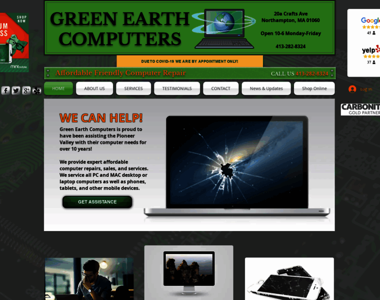 Greenearthcomputers.us thumbnail