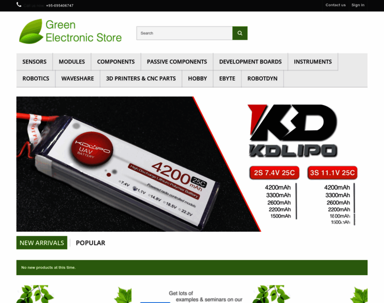 Greenelectronicstore.com thumbnail