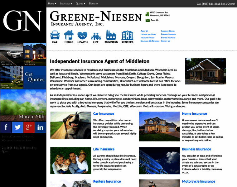 Greeneniesen.com thumbnail