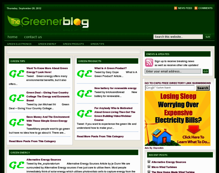 Greenerenergyonline.com thumbnail