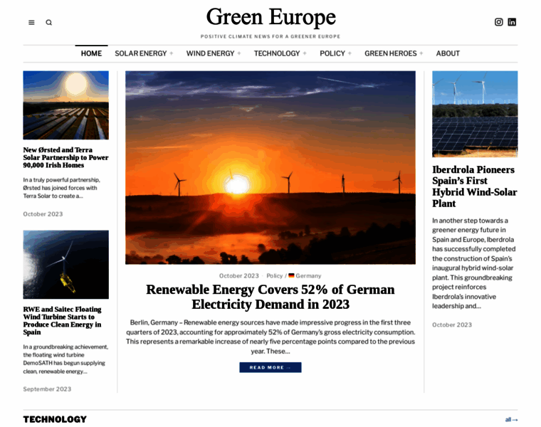 Greeneurope.org thumbnail